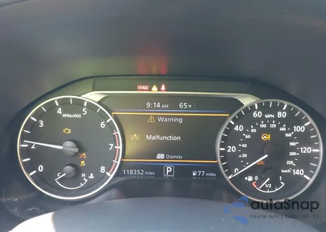 2020 Nissan Altima Sr из США, поврежденный, VIN 1N4BL4CV0LC176389